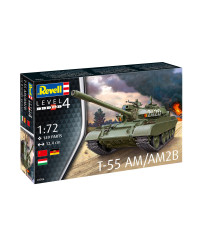 Revell Plastmasas modelis T-55AM / T-55AM2B 1:72
