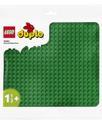 LEGO DUPLO Zaļās ēkas plāksne