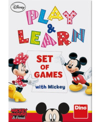 Dino  Board Game Play and Learn with Mickey