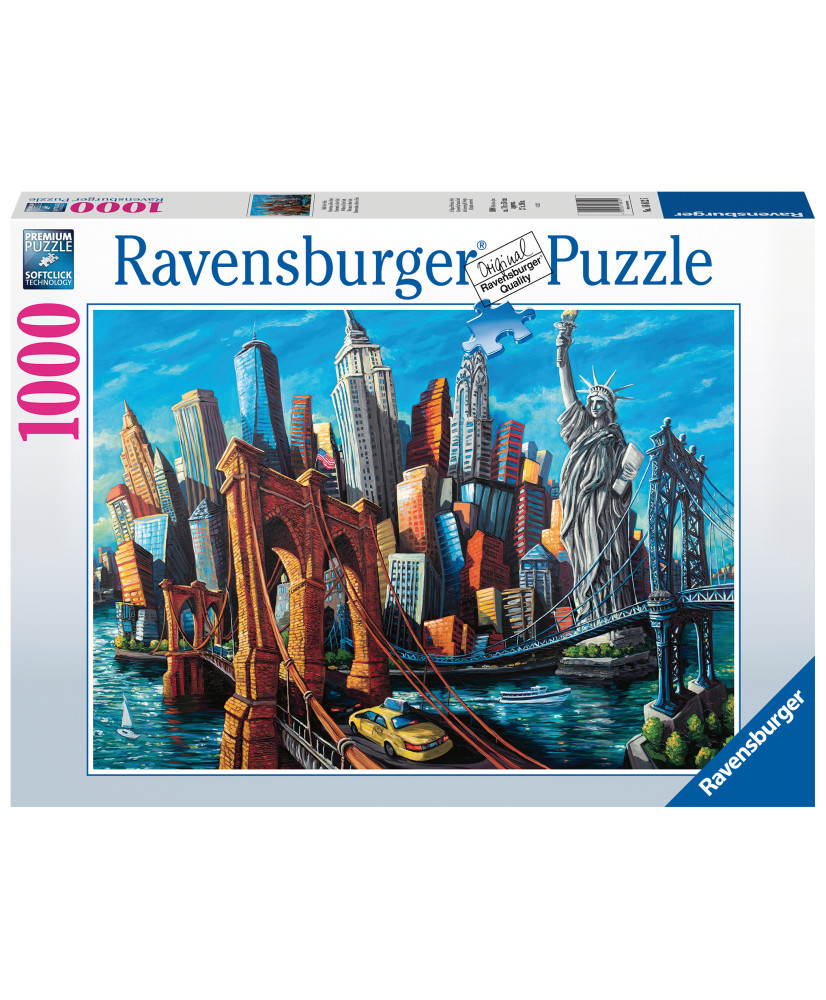 Ravensburger Puzzle 1000 pc Ņujorkas
