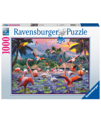 Ravensburger Puzzle 1000 pc Flamingo