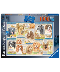 Ravensburger Puzzle 1000 pc Obedient Dogs