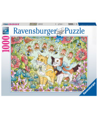 Ravensburger Puzzle 1000 pc Kitten friendship