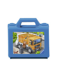 Ravensburger Cube Puzzle 12 pc mīļākie transportlīdzekļi