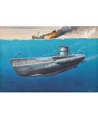 Revell Plastic Model German Submarine Type VII C 1:350
