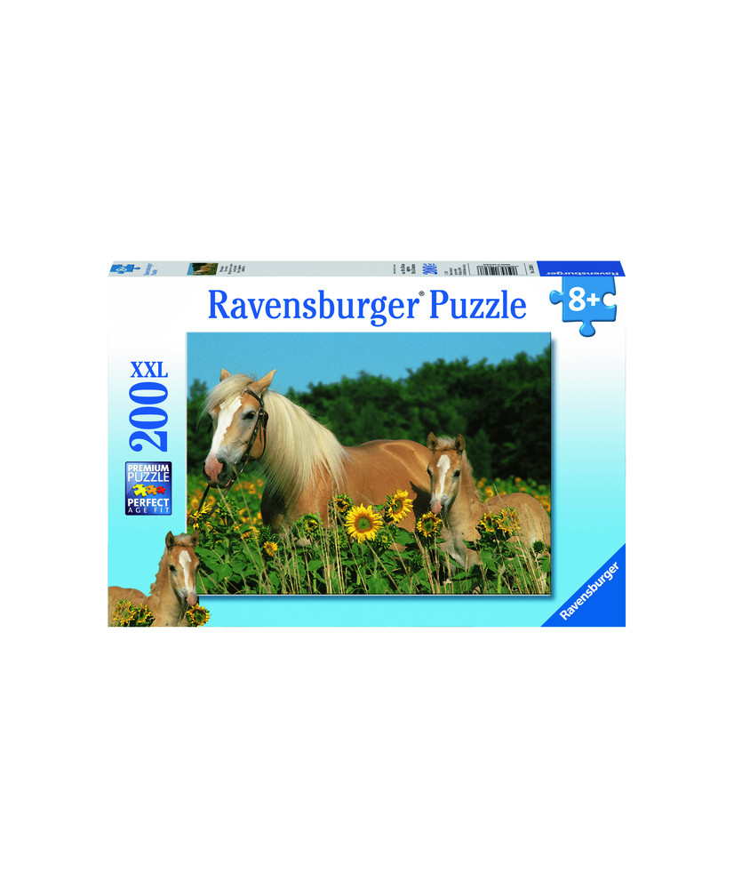 Ravensburger Puzzle 200 PC zirga veiksme