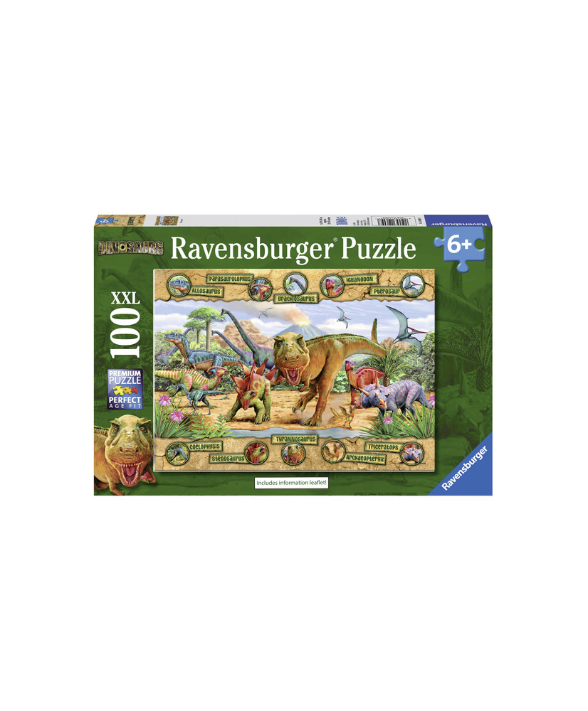 Ravensburger Puzzle 100 pc Dinosaurs