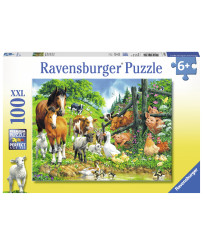 Ravensburger Puzzle 100 pc Animal Get Together