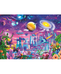 Ravensburger Puzzle 200 pc The Cosmic City