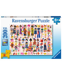 Ravensburger Puzzle 200 pc Flowers and Friends