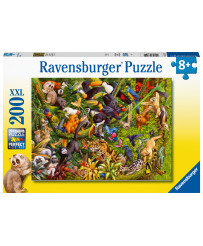 Ravensburger Puzzle 200 pc Tropiskais lietus mežs