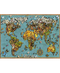 Ravensburger Puzzle 500 pc Pupuļu pasaule