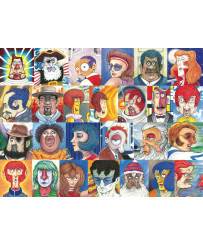 Ravensburger Puzzle 500 pc Typical Faces