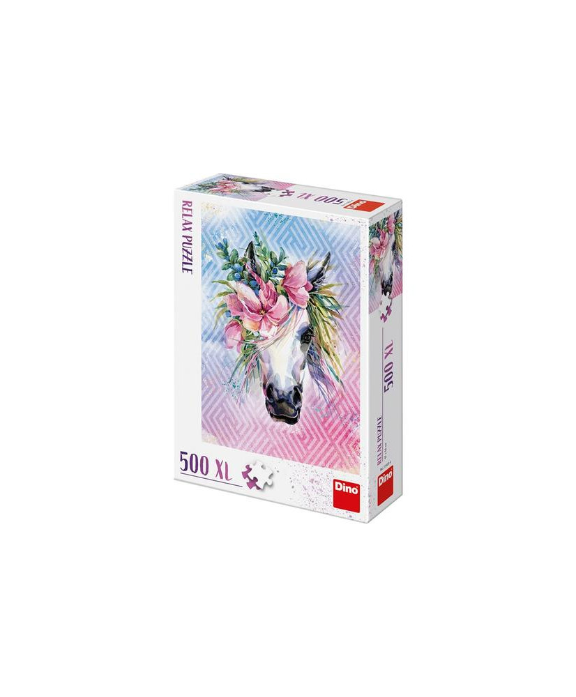 Dino Puzzle 500 PC Vienkārša