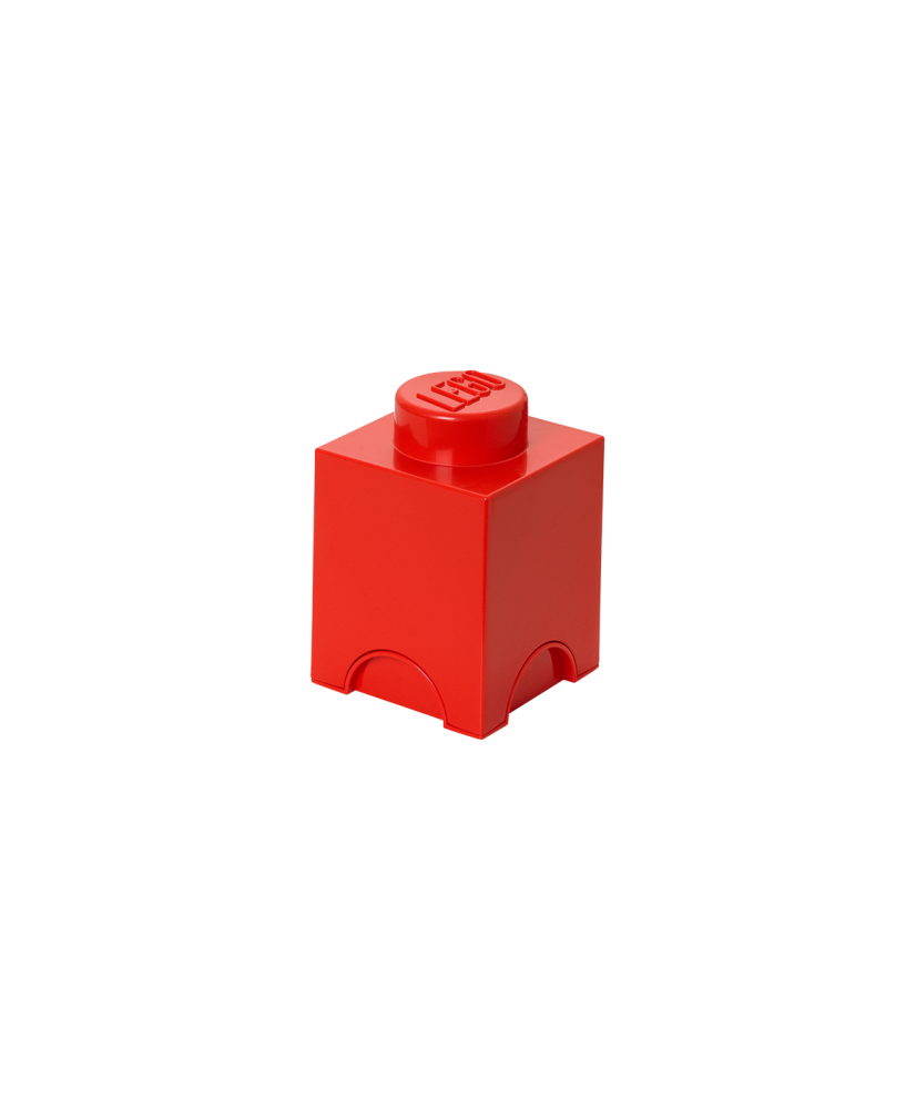LEGO Storage Brick 1 Red