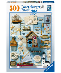 Ravensburger Puzzle 500 pc Beach collection