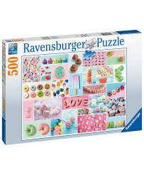 Ravensburger Puzzle 500 pc Sweet Collage