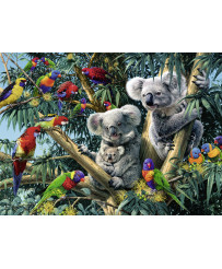 Ravensburger Puzzle 500 pc Koalas in a Tree