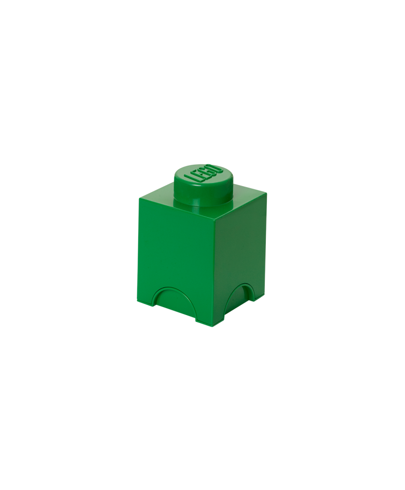 LEGO Uzglabāšanas bloka 1 zaļa