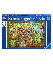 Ravensburger Puzzle 500 pc Disney ģimene