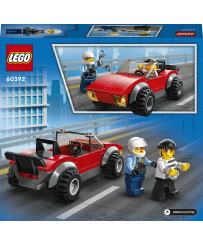 LEGO Pilsētas policijas velosipēdu automašīnu meklēšana