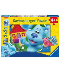 Ravensburger Puzzle 2x24 pc Blue Hints and You