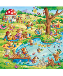 Ravensburger Puzzle 3x49 pc Holidays in the Countryside