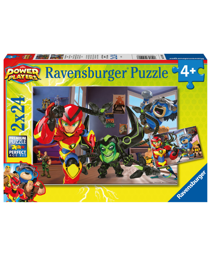 Ravensburger Puzzle 2x24 pc Power Players