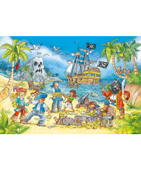 Ravensburger Puzzle 2x24 pc Pirāti
