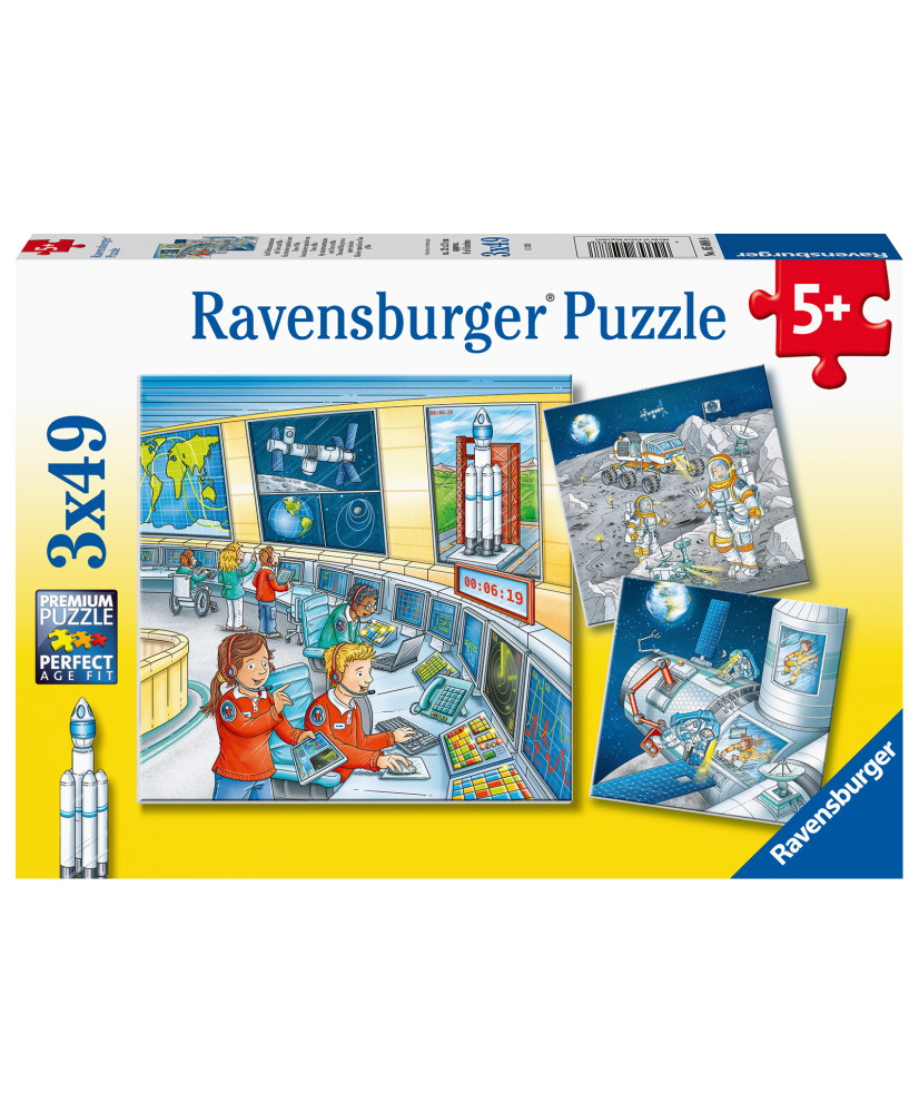 Ravensburger Puzzle 3x49 pc Space Mission