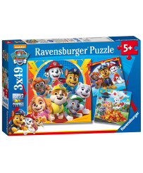 Ravensburger Puzzle 3x49 pc Paw Patrol