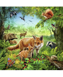 Ravensburger Puzzle 3x49 pc Dzīvnieku pasaule