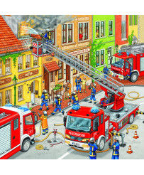 Ravensburger Puzzle 3x49 pC ugunsdzēsības brigāde