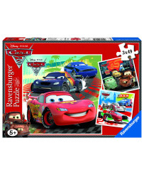 Ravensburger Puzzle 3x49 pc Cars 2