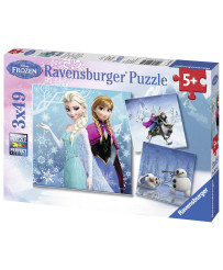 Ravensburger Puzzle 3x49 pc Saldēti