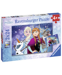 Ravensburger Puzzle 2x24 pc Disney Frozen