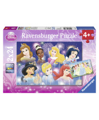 Ravensburger Puzzle 2x24 pc Disney Princesses Gathering