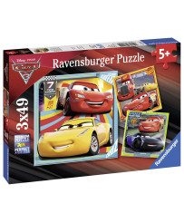 Ravensburger Puzzle 3x49 pc Automašīnas 3