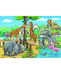 Ravensburger Puzzle 2x24 pc Welcome to the Zoo