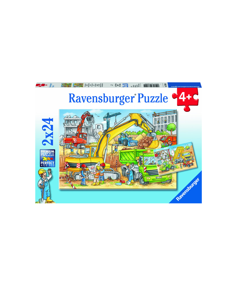Ravensburger Puzzle 2x24 pc Hard Work