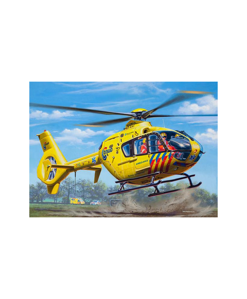 Revell Plastic Model Airbus Helicopters EC135 ANWB 1:72