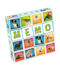 Tactic Board Game Pets Memo