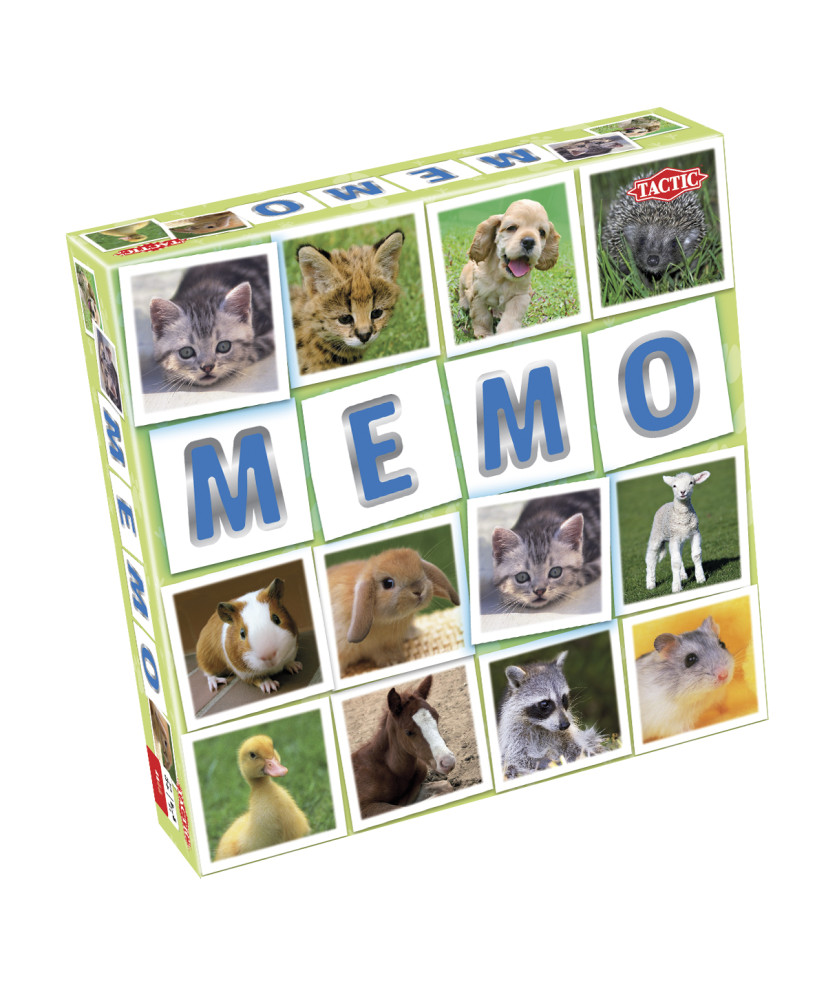 Tactic Board Game Memo Animal Babies