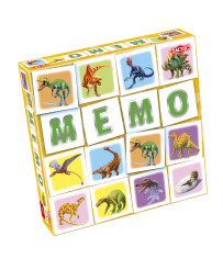 Tactic Board Game Memo Dinosaur