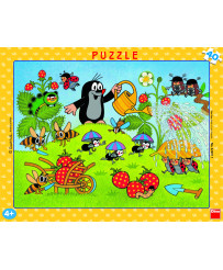 Dino Frame Puzzle 40 pc big, The Little Mole