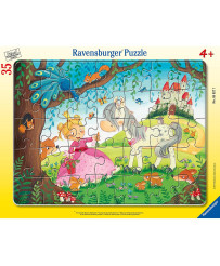 Ravensburger Frame Puzzle 35 pc Mazi prinči