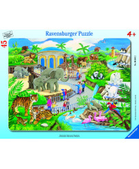 Ravensburger Frame Puzzle 39 pc The Zoo