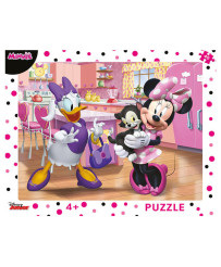 Dino Frame Puzzle 40 pc big, Disney Pink Minnie