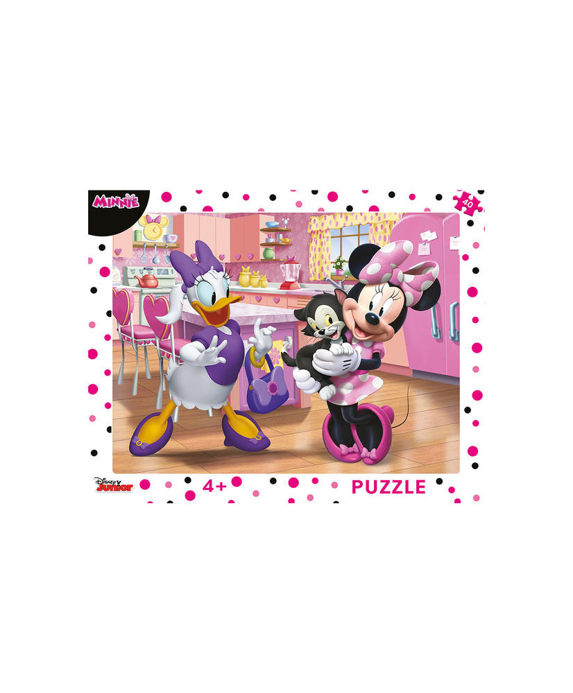 Dino Frame Puzzle 40 pc big, Disney Pink Minnie