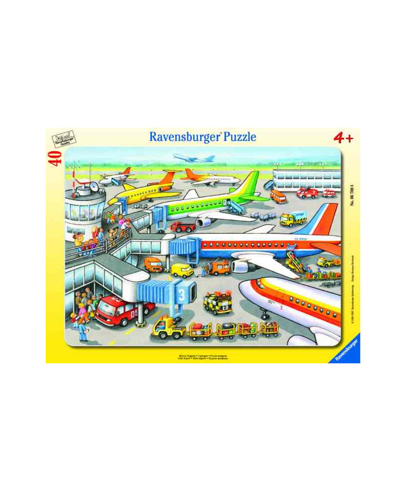 Ravensburger Frame Puzzle 40 pc Mazais lidostas